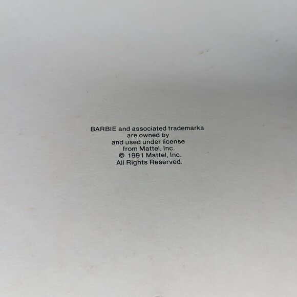 Vintage Mattel 1992 Barbie Fashion Calendar Unused Spiral Bound - Picture 4 of 7